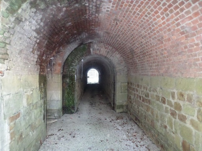 Les remparts de Maubeuge, entrée galerie