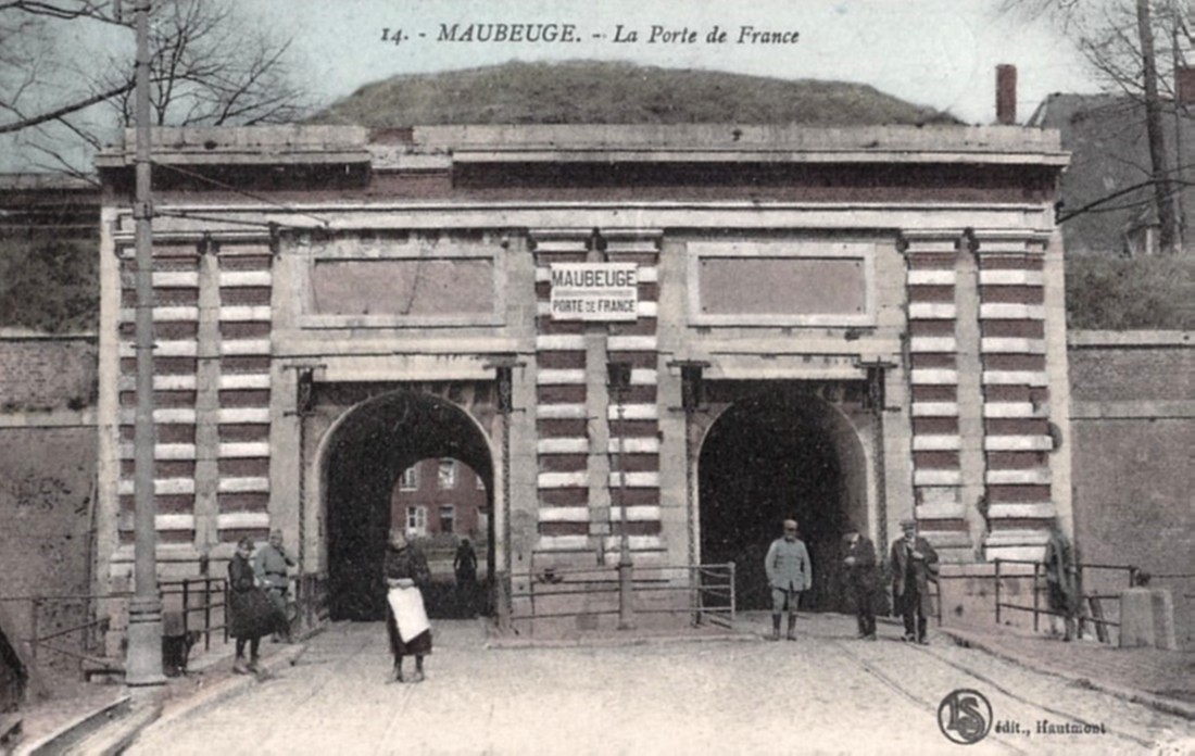 Maubeuge, fouilles porte de France 1993