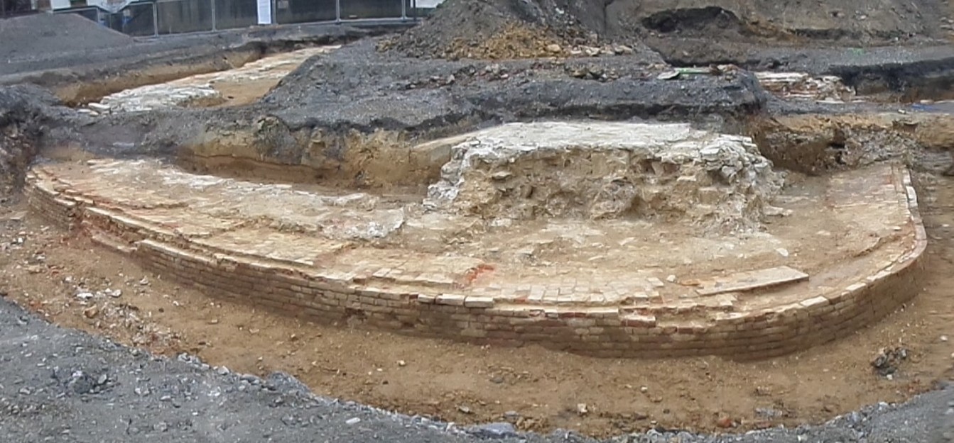 Remparts de Maubeuge, fouilles de 2021.