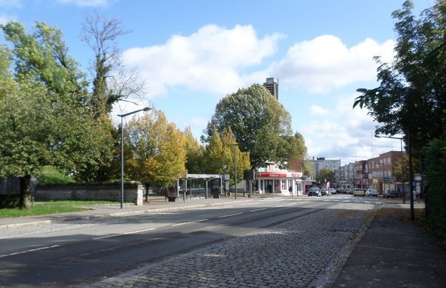 Remparts de Maubeuge, porte de Bavay, l'entrée en ville de nos jours.