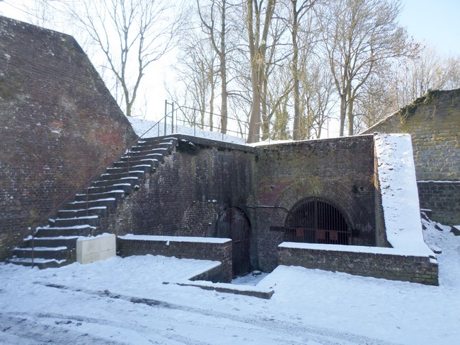 Remparts de Maubeuge, entrée de la poudrière.