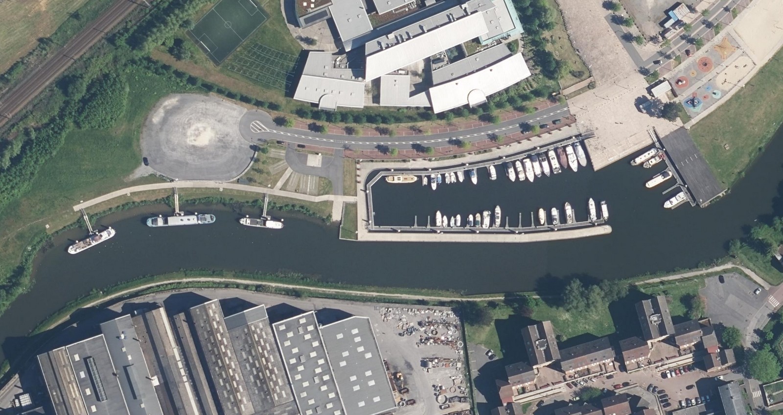 Le port de plaisance d'Hautmont 