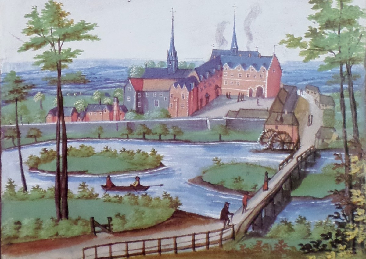 L'écluse d'Hautmont, album de Croÿ.