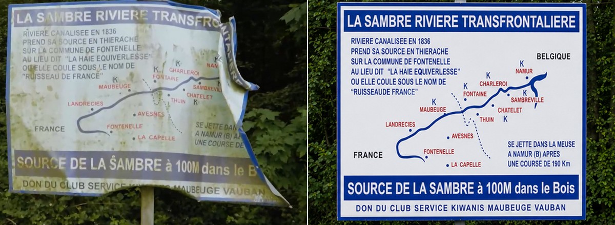 Source de la rivière Sambre