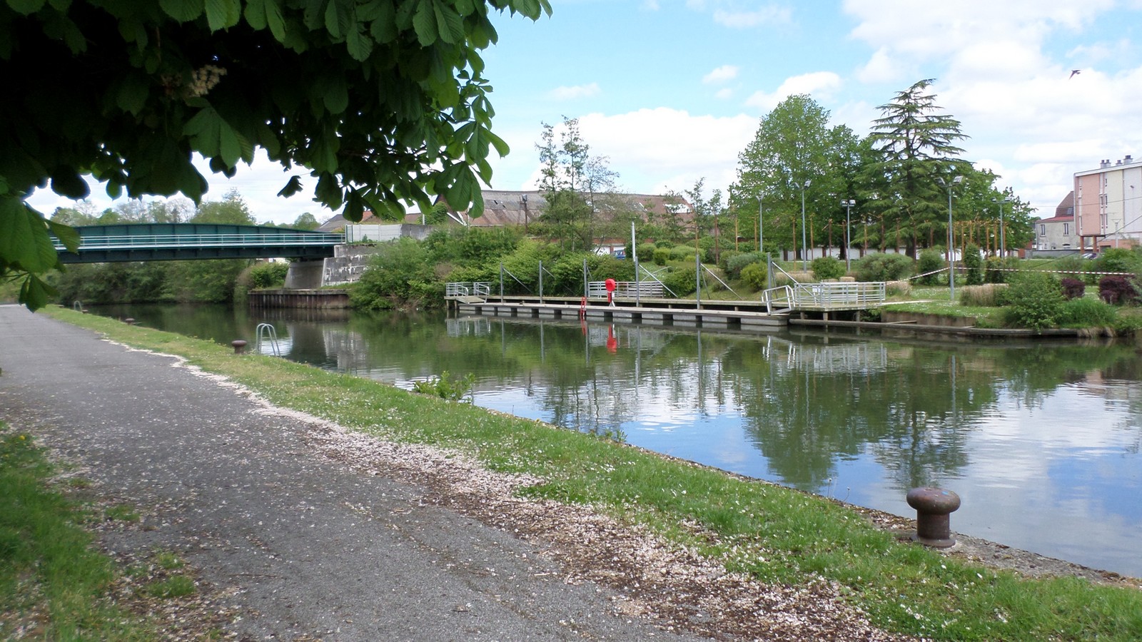 La halte nautique de Jeumont