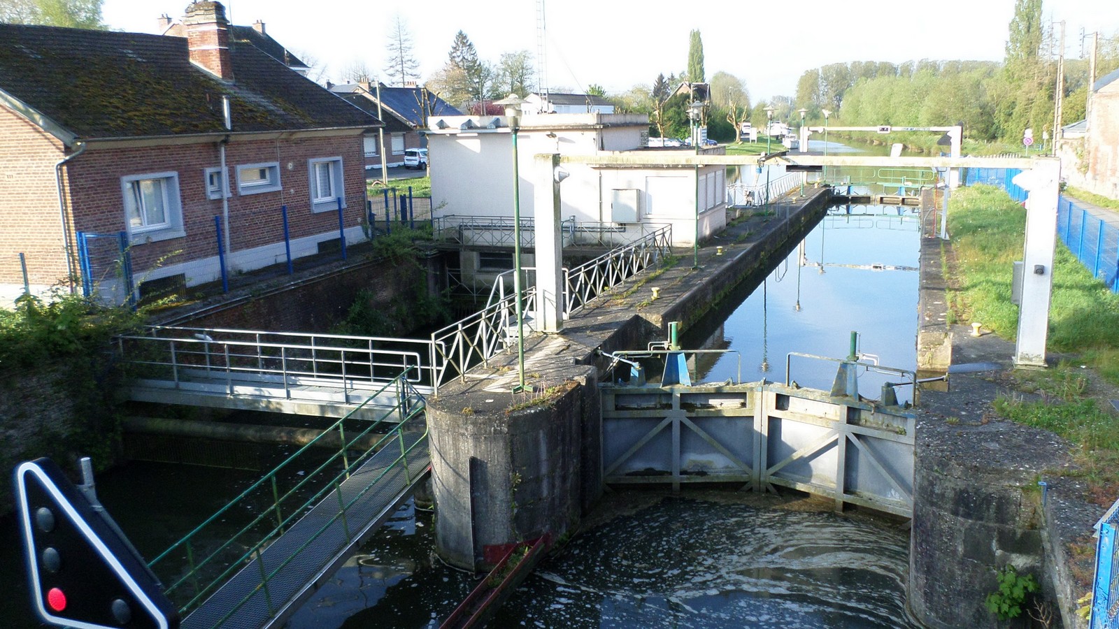 Ecluse et halte nautique de Landrecies