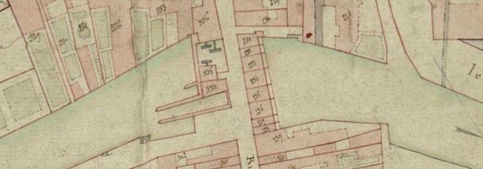 Ecluse de Maubeuge, cadastre 1810