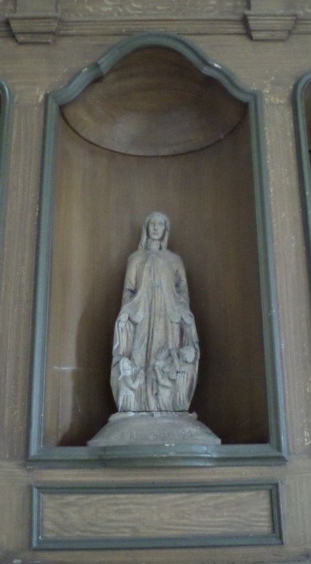 Eglise de Robersart, sculpture en bois