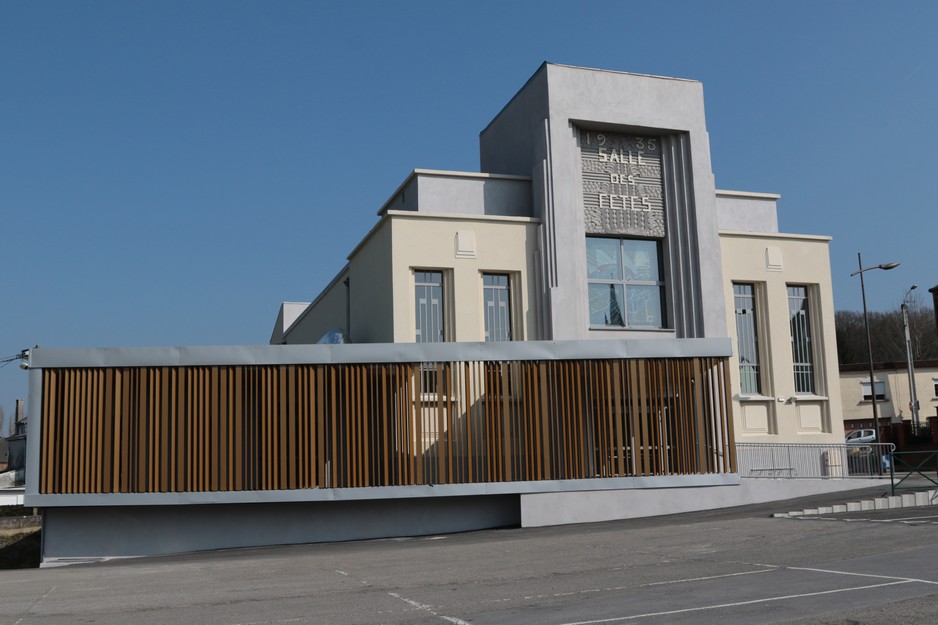 La salle des fêtes de Rousies restaurée.