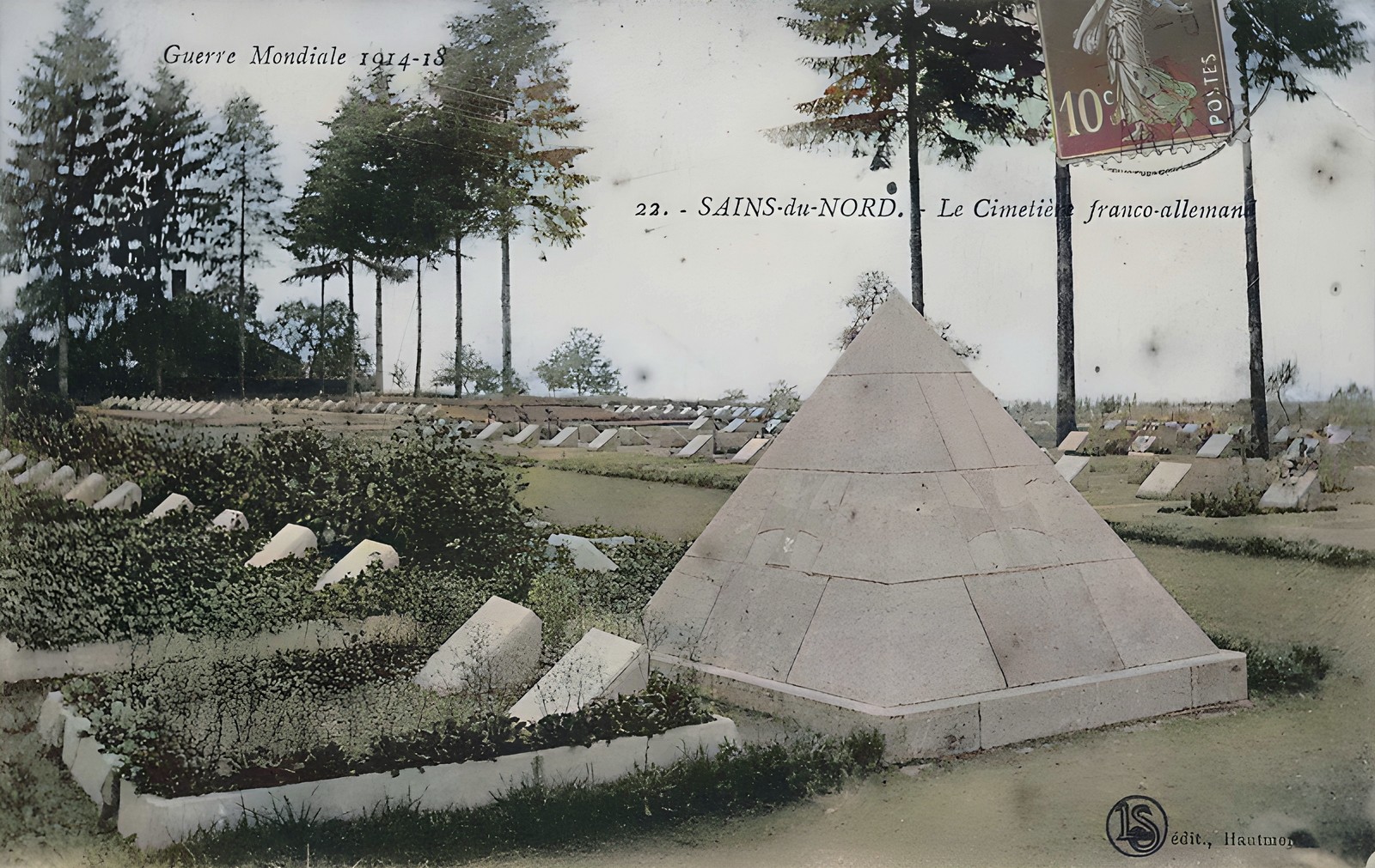 Sains-du-Nord: le cimetière franco-allemand 14/18