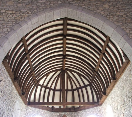 Eglise de Sains du Nord, la voûte