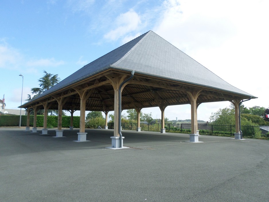 Sains-du-Nord: la halle couverte