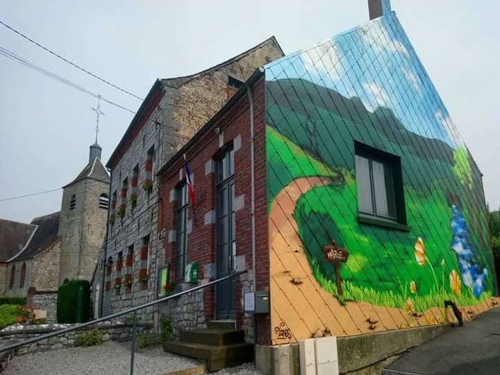 La mairie de  Saint Aubin
