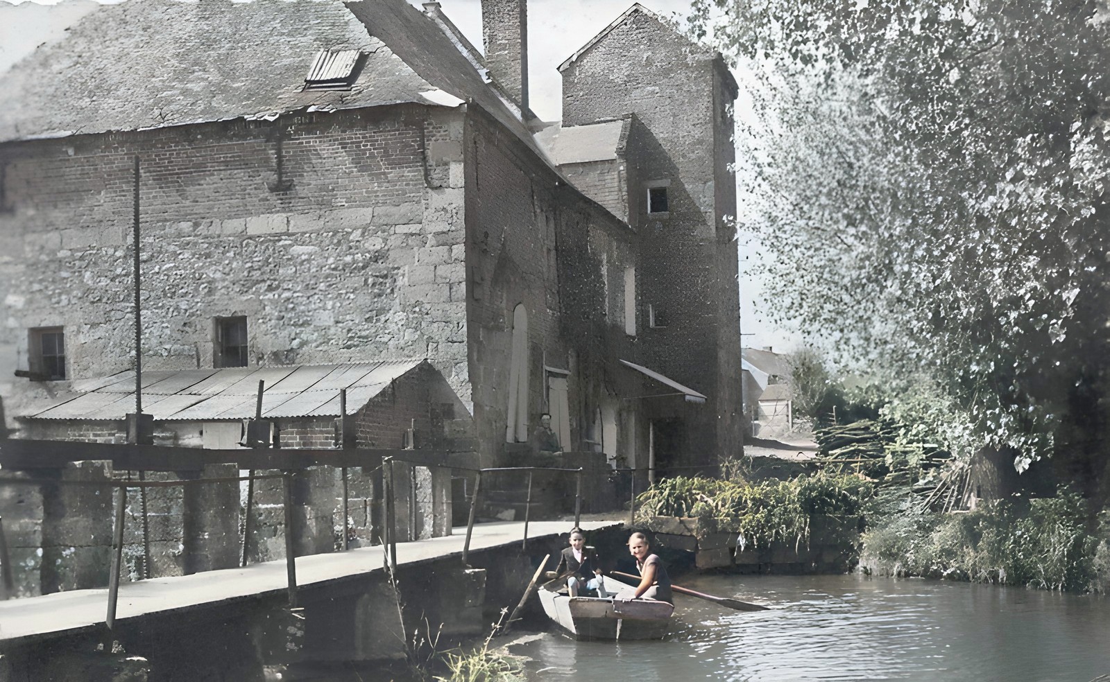 Le moulin de St Hilaire sur Helpe à Fuchaux.