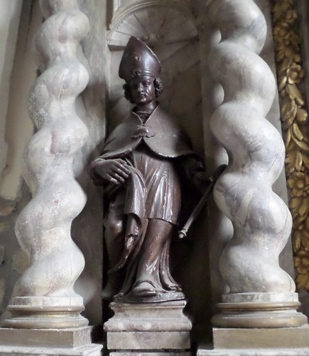 Saint Hilaire sur Helpe, église, saint.