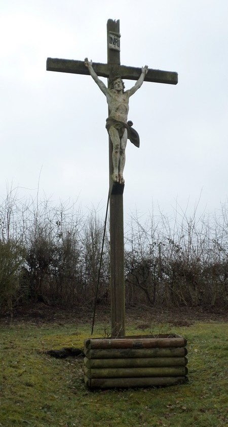 Saint Rémy Chaussée, le calvaire.