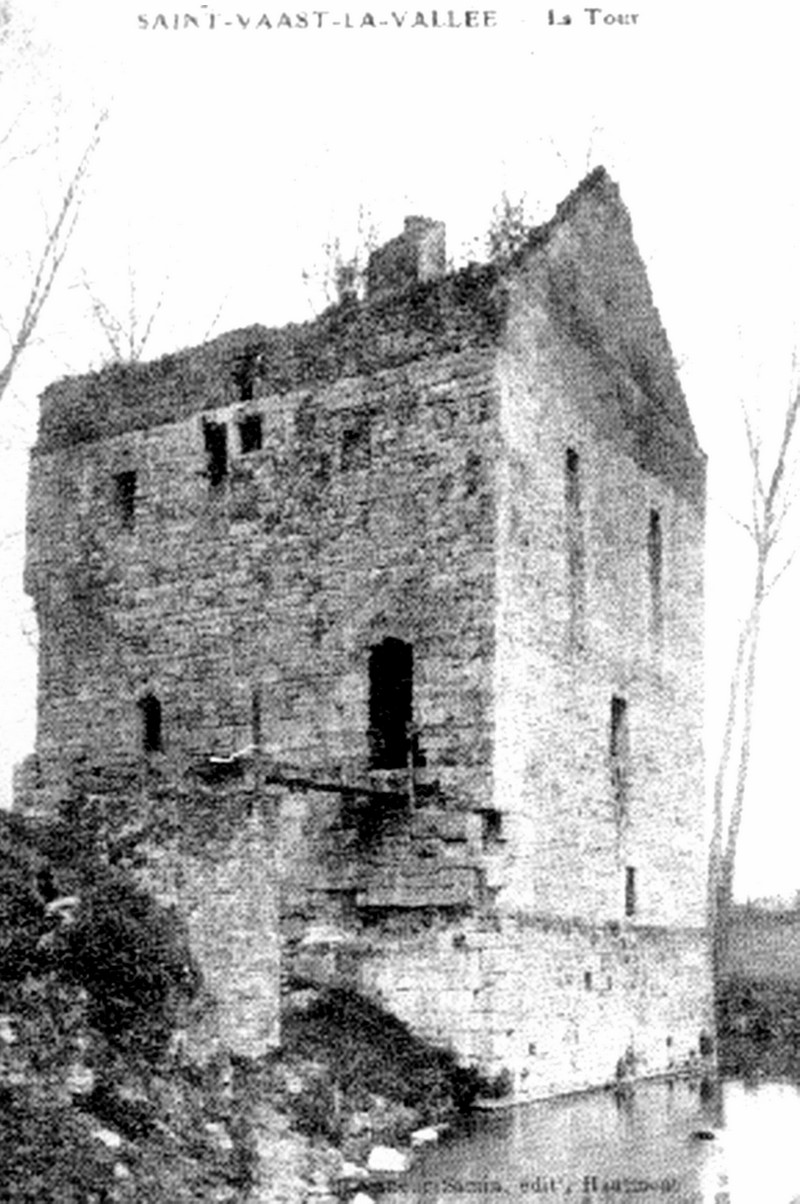 Le village de SaintWaastlaVallée, Histoire et patrimoine. Le château