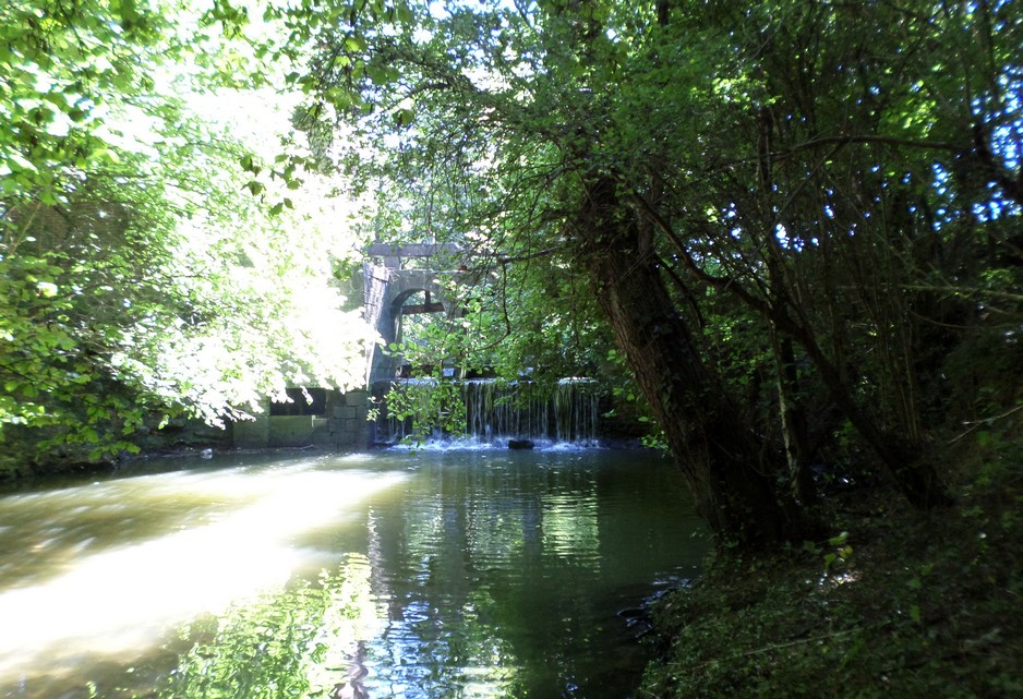 Vannes d'un ancien moulin sur l'Hogeau à Saint Waast la Vallée