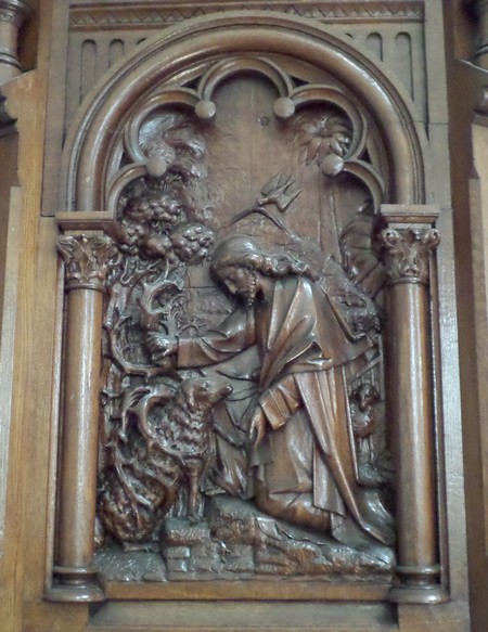 Eglise de Sepmeries, la chaire
