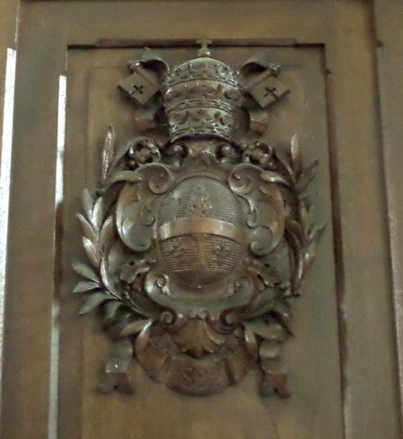 Eglise de Sepmeries, détail stalles