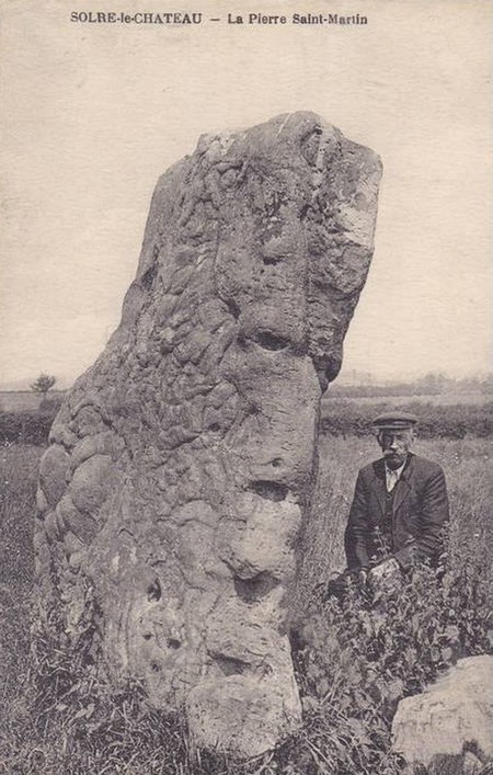 Les pierres Martines de Solre le Château.