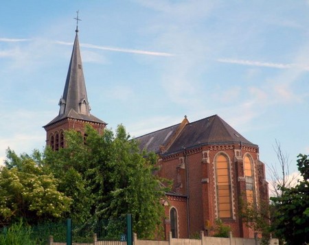 Taisnières sur Hon, église