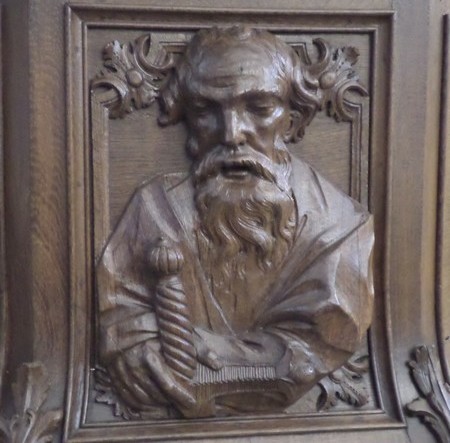 Eglise de Trélon, chaire.