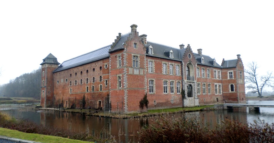 Le château de Vendegies au Bois. 