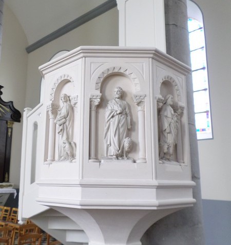 Vendegies au Bois, l'église , la chaire
