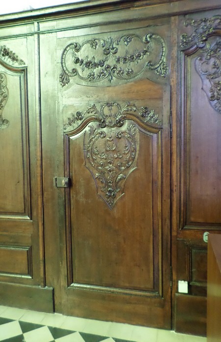 Vendegies au Bois, l'église, porte de la sacristie