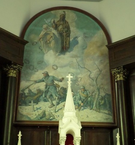 Vendegies au Bois, l'église, tableau du choeur