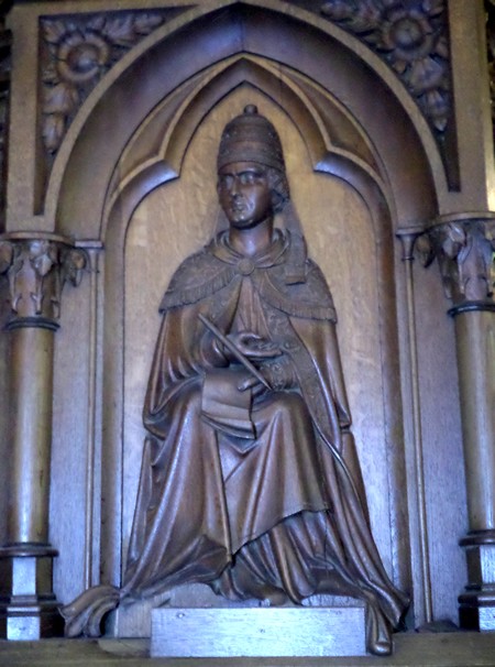 Vieux Reng, église, chaire