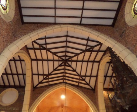 Vieux Reng, église, voûte