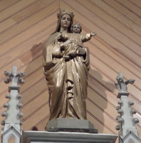Vieux Reng, église, vierge