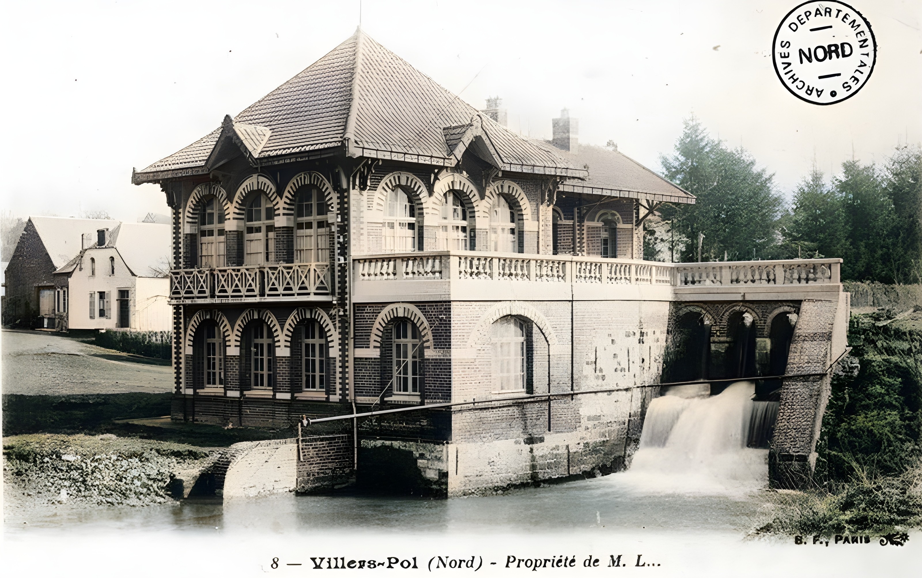 L'ancien moulin de Villers Pol.
