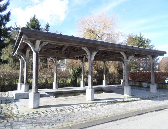 Voie Verte de l'Avesnois : lavoir de Glageon