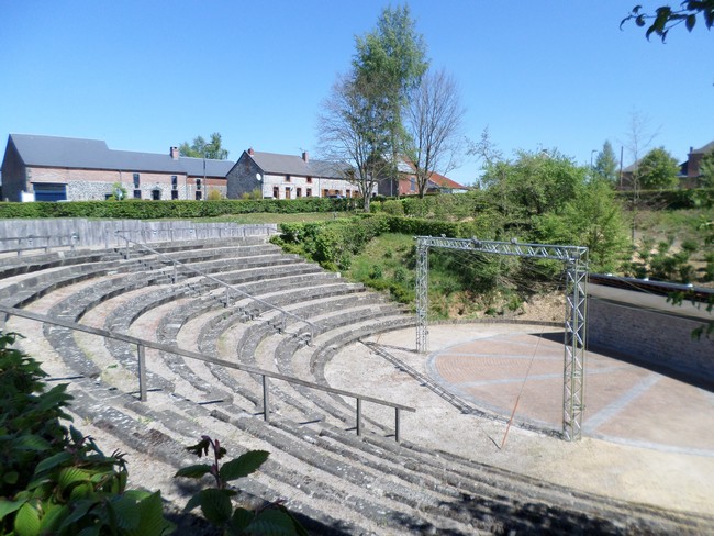 Voie Verte de l'Avesnois : théâtre de verdure