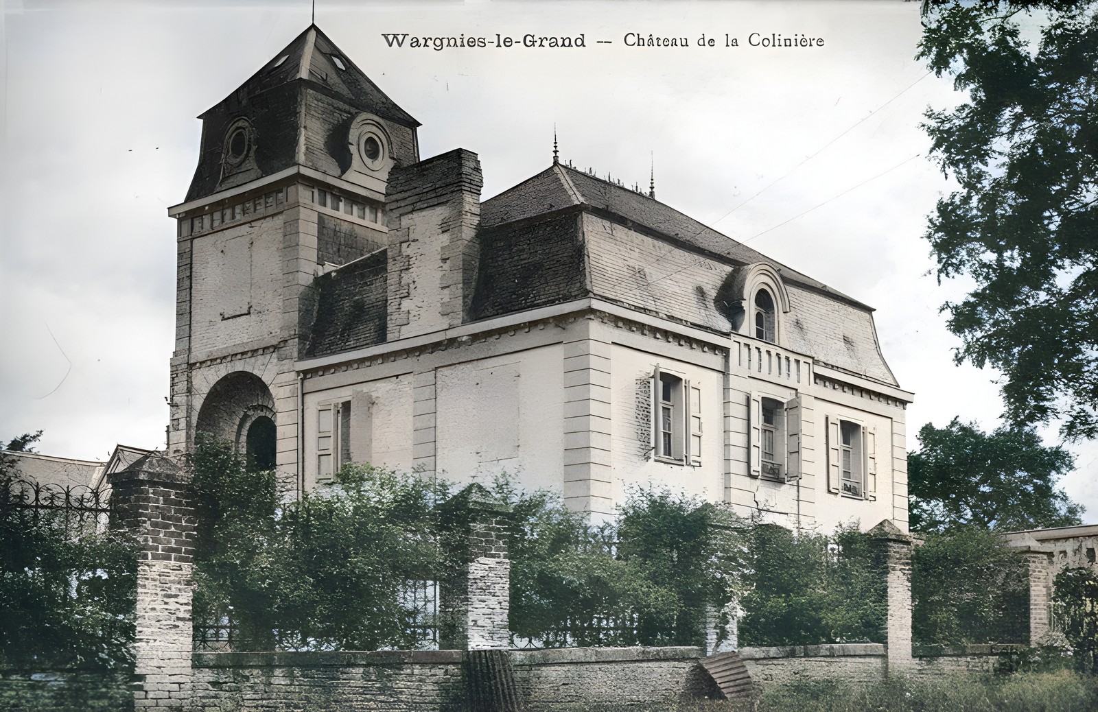 Le château de la Collinière à Wargnies le Grand