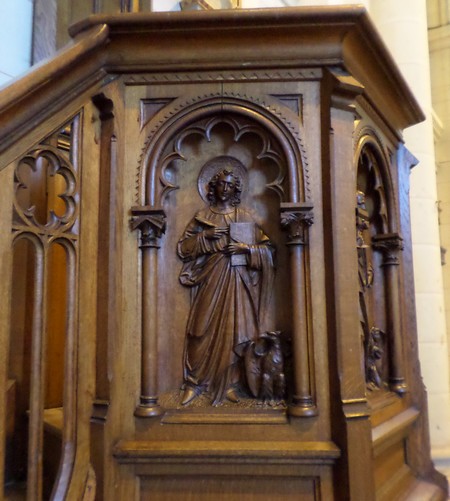 Eglise de Wargnies le Grand,, chaire