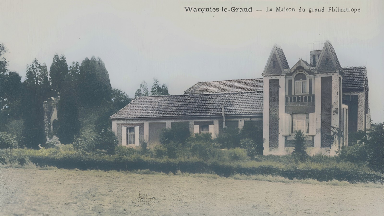 Tombeau du Philanthrope à  de Wargnies le Grand.