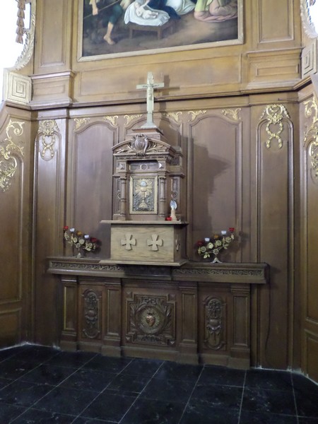 Wargnies le Petit, église, autel
