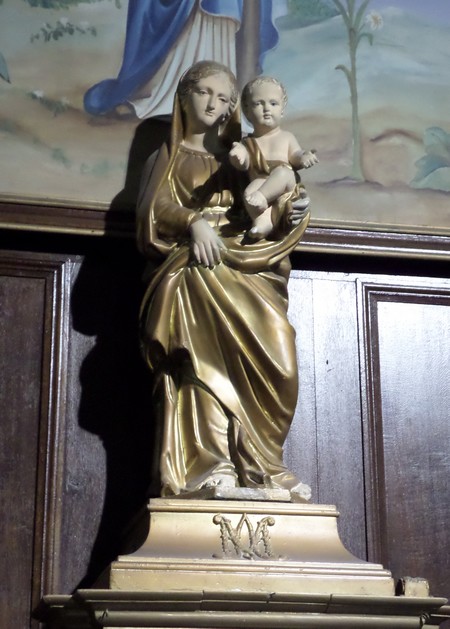 Wargnies le Petit, église, vierge et l'enfant