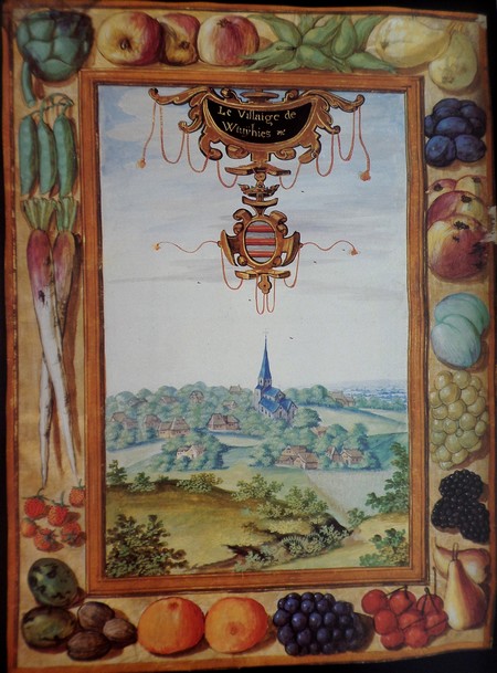 Wignehies sur les albums de Croÿ.