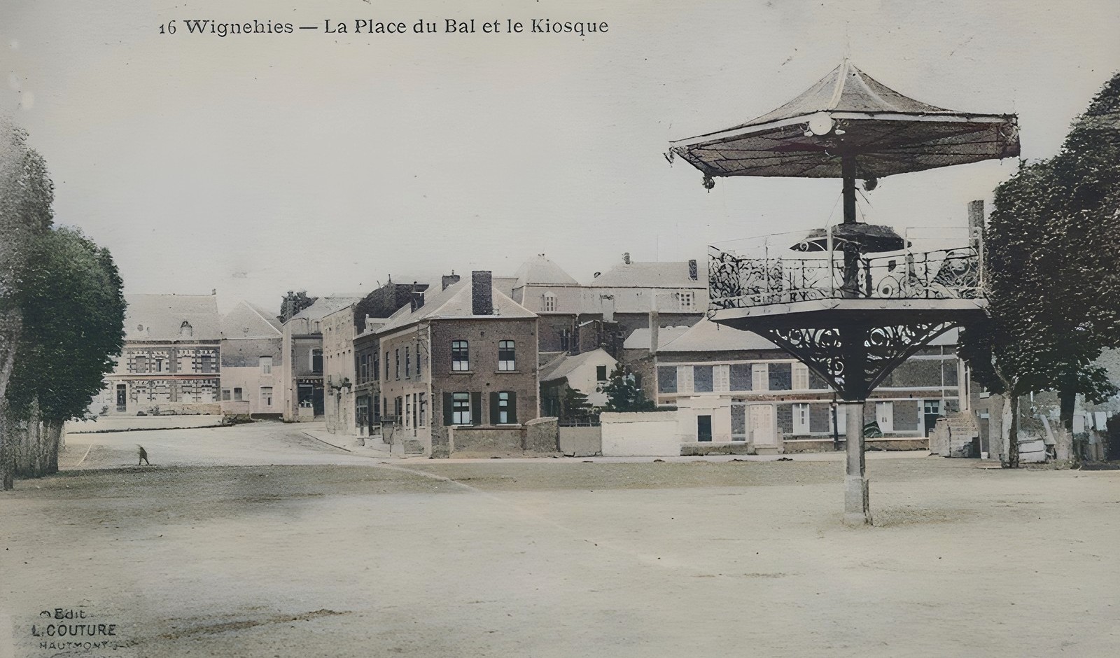Wignehies, le kiosque. 