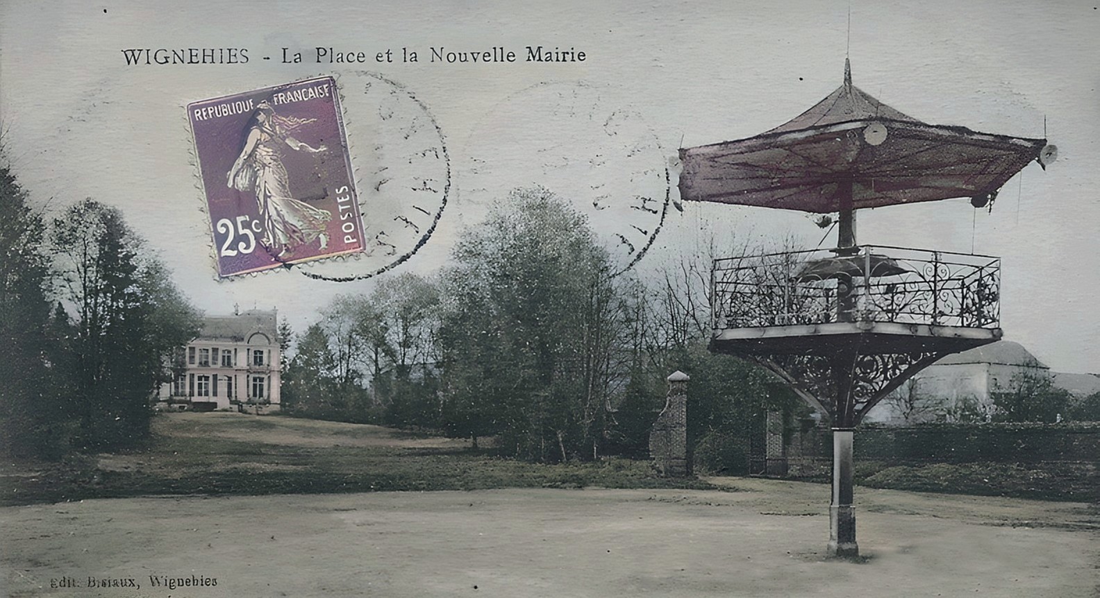Wignehies, le kiosque. 