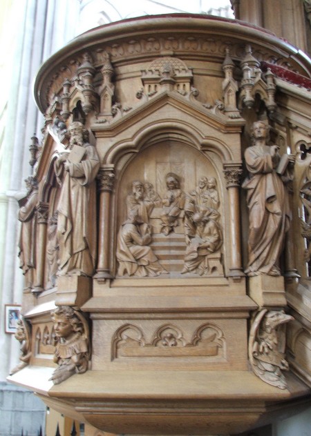 Eglise de Wignehies, la chaire