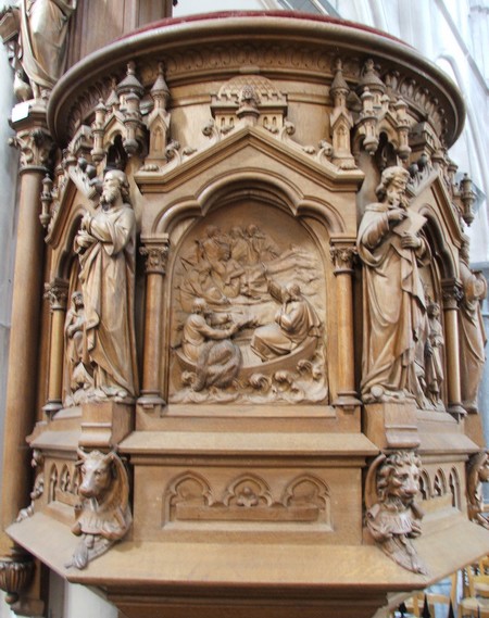 Eglise de Wignehies, la chaire