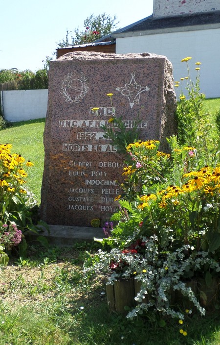 Stèle AFN Indochine à Wignehies